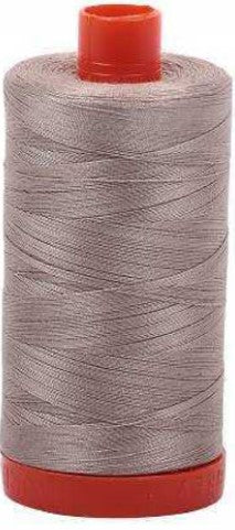 Rope Beige Aurifil Cotton Quilting Thread 50 wt. 1300m 1422y Spool AF-5011-Rope Beige