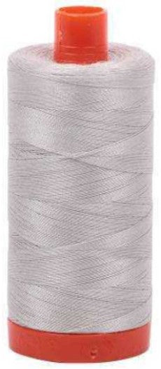 Moonshine Aurifil Cotton Quilting Thread 50 wt. 1300m 1422y Spool