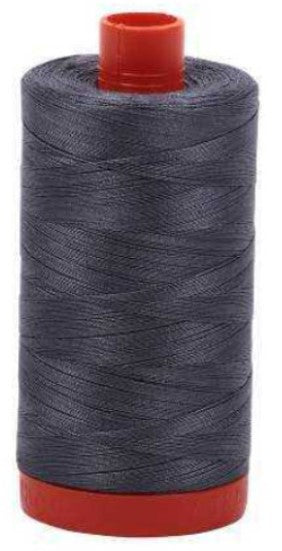 Jedi Grey Aurifil Cotton Quilting Thread 50 wt.1 300m 1422y Spool AF-6736-Jedi
