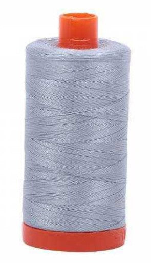 Artic Sky Blue Gray Aurifil Cotton Quilting Thread 50 wt.1300m 1422y Spool AF-2612-Artic Sky