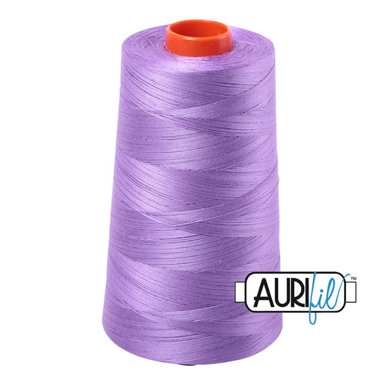 Violet Purple Aurifil Longarm Cotton Quilting Thread 50wt 6452 yds Cone AUF-MK50CO-2520