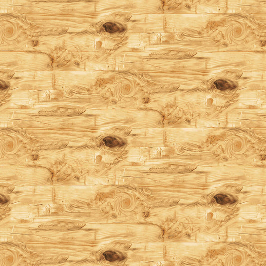 Autumn Splendor Wood Texture Tan Robert Giordano Henry Glass Cotton Fabric HG 267-31
