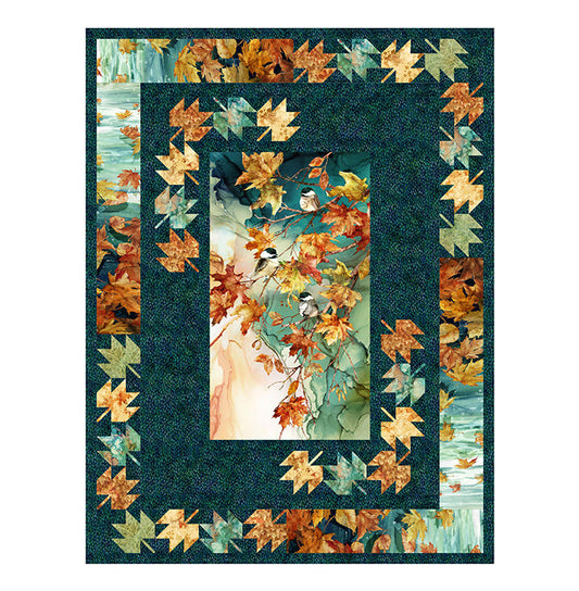 Autumn Breeze Digital Quilt Tops Northcott Fabric