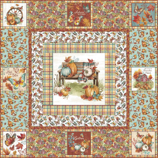 Autumn Days Quilt 3 Wishes-FREE PATTERN