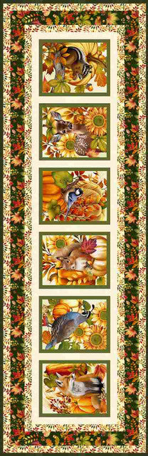 Autumn Fields Welcome Party Table Runner Studio E-Free Pattern