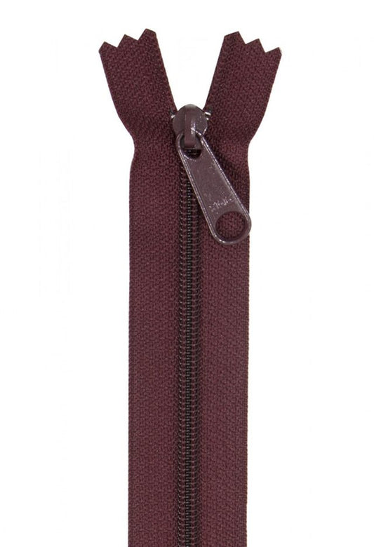Handbag Zipper 24'' Cranberry Red By Annie's BYA-ZIP24-270