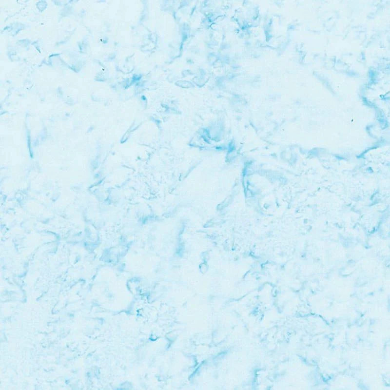 Bali Watercolors Montego Blue Hoffman Cotton Batik Fabric HF-1895-504