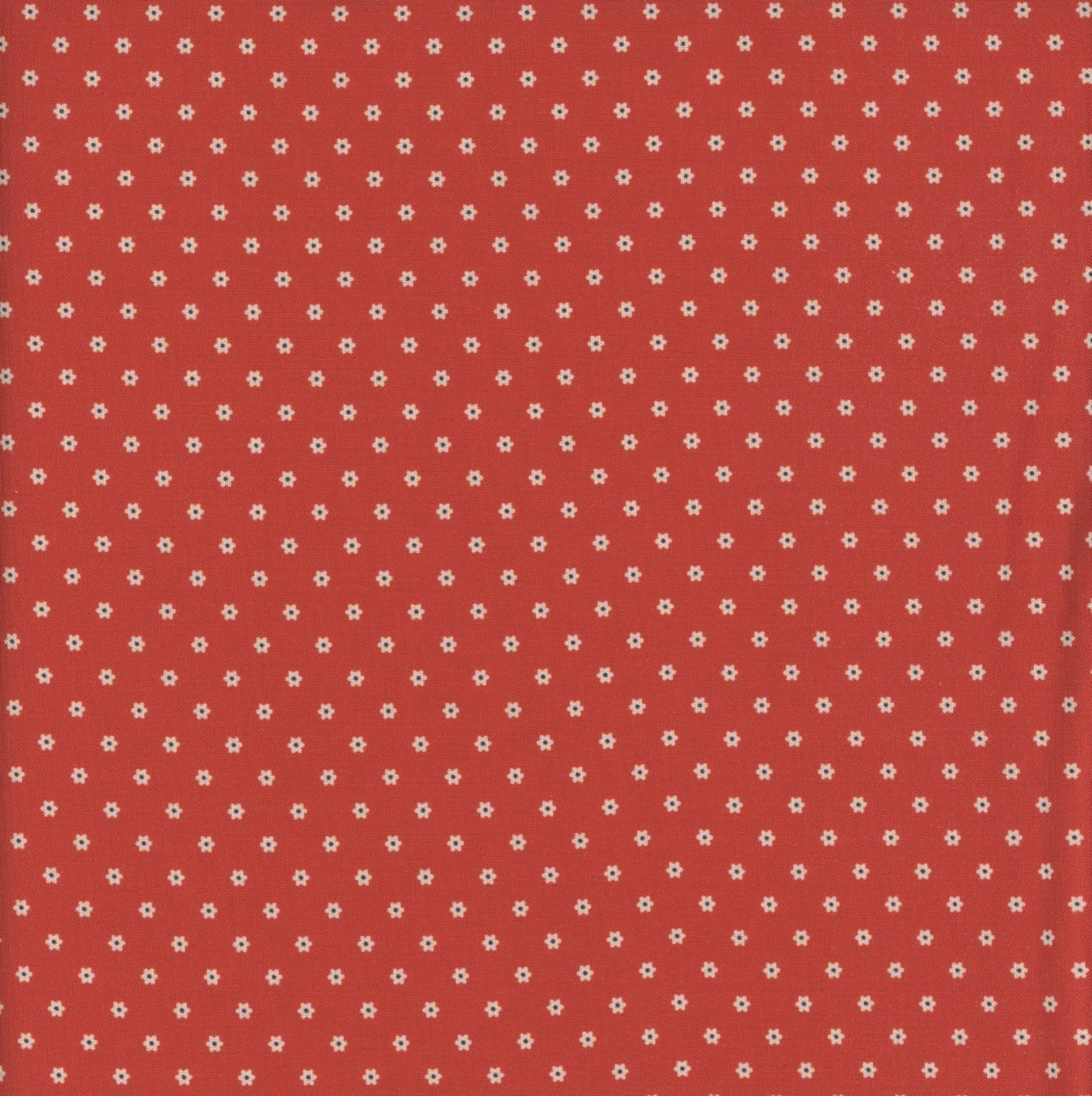 Bandana Bliss Ditsy Red Smithsonian Institution Marcus Fabrics Cotton Fabric MF-R651599D-RED