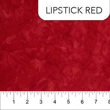 Banyan Shadows Batik Lipstick Red Banyan Batiks Northcott Cotton Fabric NC-81300-24