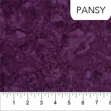 Banyan Shadows Batik Pansy Purple Banyan Batiks Northcott Cotton Fabric NC-81300-85