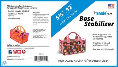 Base Stabilizer 5.75"x 12" Acrylic By Annie's