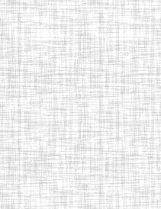 Basics Whiteout Sketch White Timeless Treasures Cotton Fabric TT-HUE-C1714-WHITE