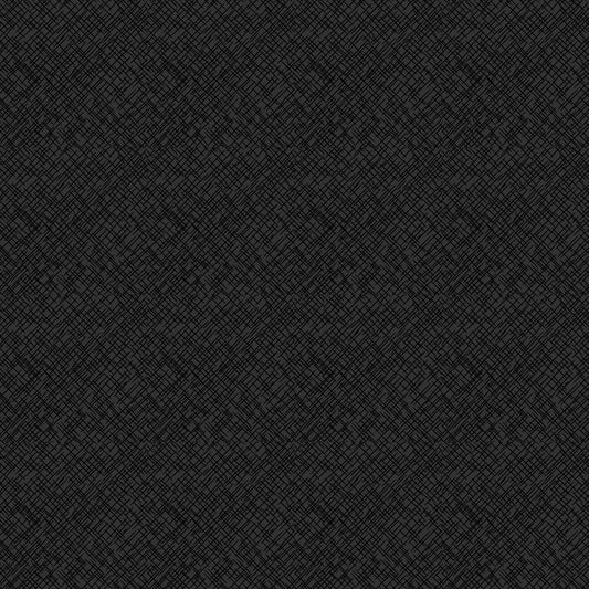 Basically Black & White Open Weave Black Patrick Lose Northcott Cotton Fabric
