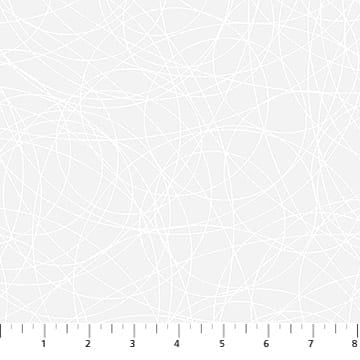 Basically Black and White Radial White on White by Patrick Lose for Northcott 43-44 inches wide 100% Cotton Quilting Fabric NC-PL-10721-10 | US Fabric Shop