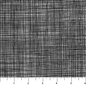 Basically Black and White Woven Check Positive Black on White Patrick Lose Northcott Cotton Fabric NC-PL-10728-11 | US Fabric Shop