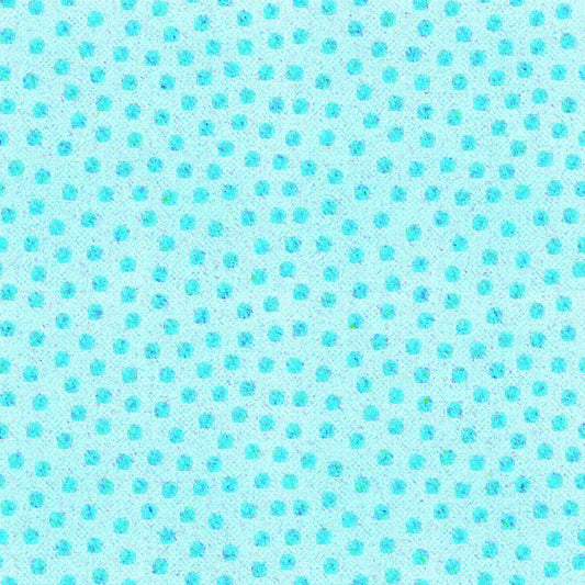 Bazooples Waterfall Tossed Dots Blue Springs Creative Cotton Fabric SC-70718