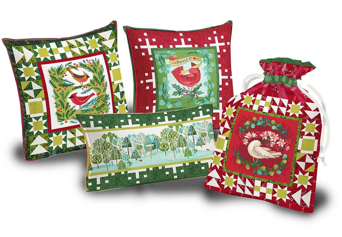 Beautiful Borders Bags & Pillows Quilt Pattern Robin Pickens RPQP-BB156
