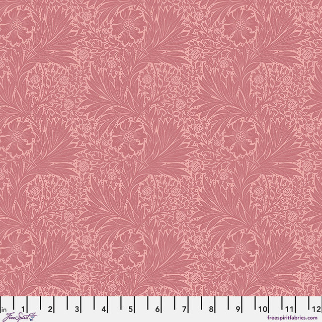 マニーローズ　タペストリー Morris & Co Bedford Park Marigold Rose Cotton Lawn | Free Spirit