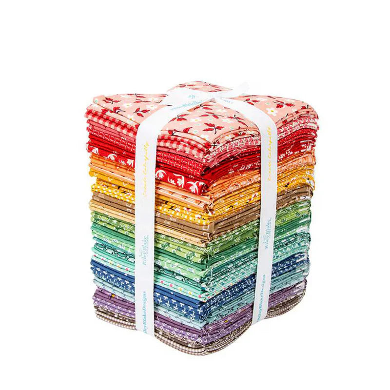 Bee Bundle Limited Edition Colors Fat Quarter Bundle 18"X22" 42pcs Lori Holt Riley Blake Cotton Fabric RB-FQ-15570-42