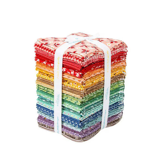 Bee Bundle Limited Edition Colors Fat Quarter Bundle 18"X22" 42pcs Lori Holt Riley Blake Cotton Fabric RB-FQ-15570-42