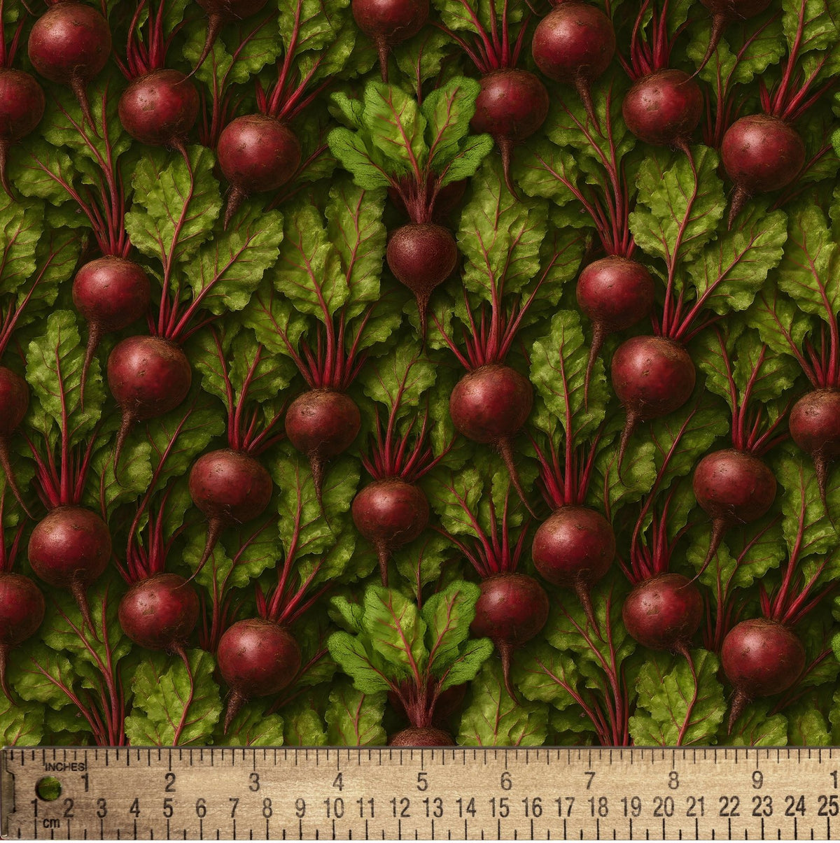 Beet Beetroots Vegetables Allover David Textiles Cotton Fabric DT-DX-8769-5C-1