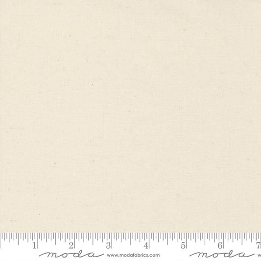 Bella Solids Muslin Unbleached Cream Moda Cotton Fabric MD-9900-285