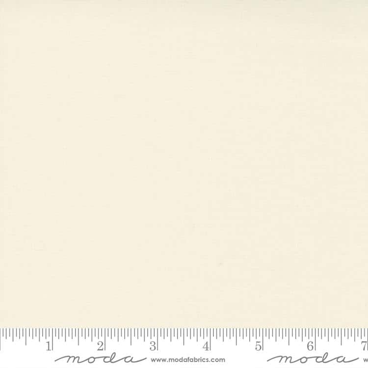 (SOLD PER BOLT) Bella Solids Ivory Moda Fabrics Cotton Fabric MD-9900-60-FB