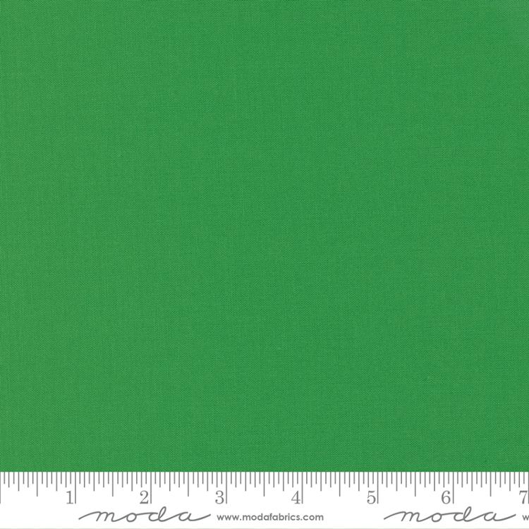 Bella Solid Kelly Green Moda Cotton Fabric MD 9900 76
