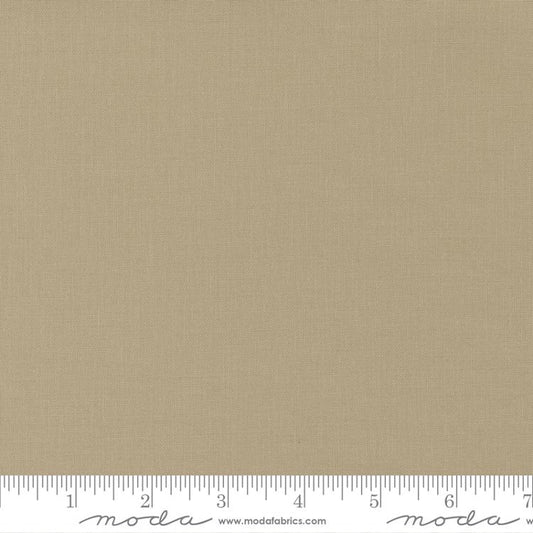 Bella Solid Oatmeal Moda Cotton Fabric MD 9900 313