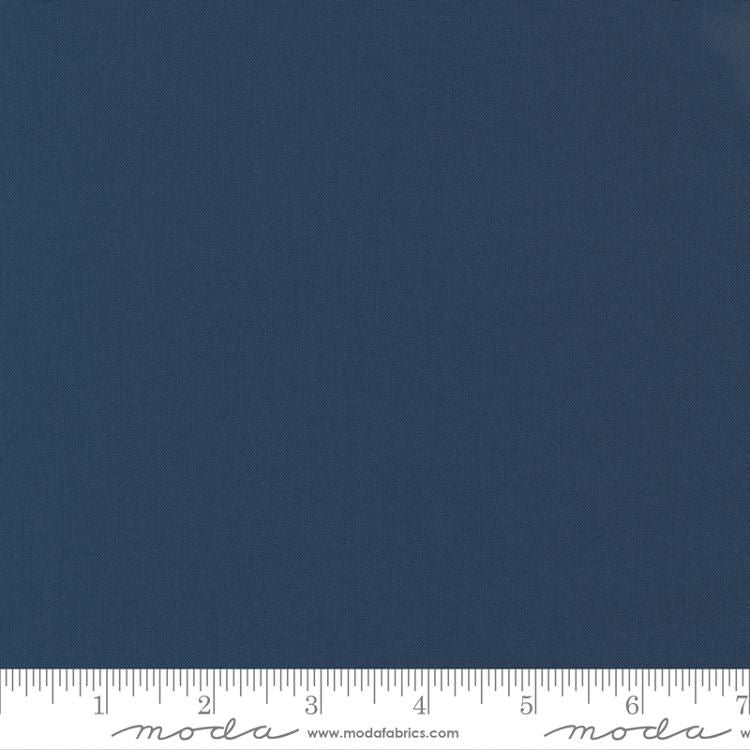 Bella Solids American Blue Moda Cotton Fabric