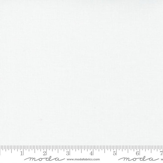 Bella Solids Bleached White Moda Cotton Fabric MD-9900-97