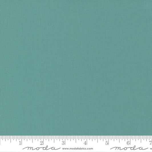 Bella Solids Composed Turquoise Moda Cotton Fabric MD-9900-321