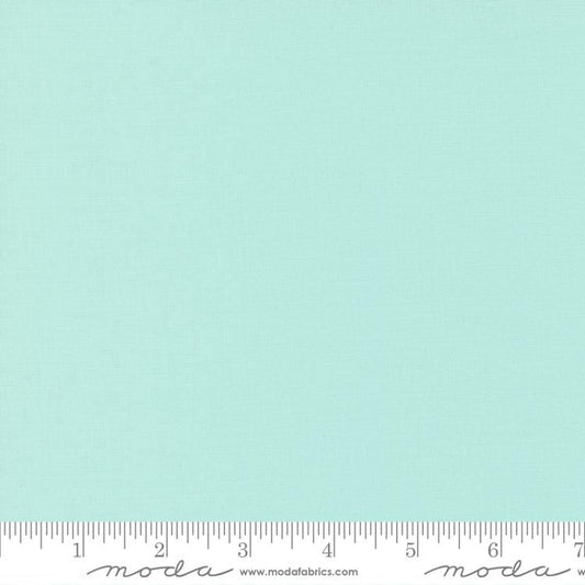 Bella Solids Ruby Ice Blue Moda Cotton Fabric MD-9900-169
