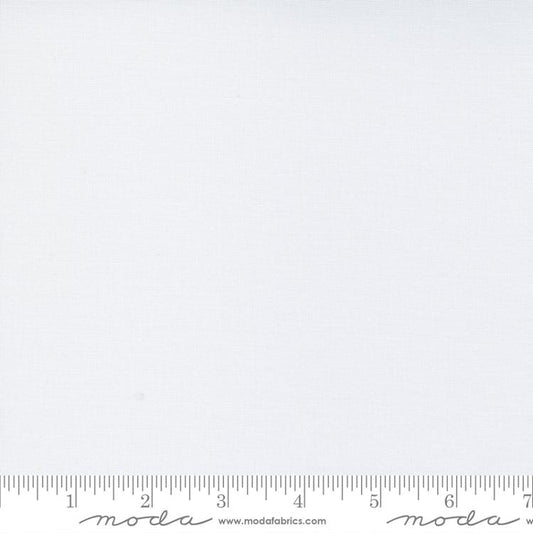 Bella Solids Super White Moda Cotton Fabric MD-9900-436
