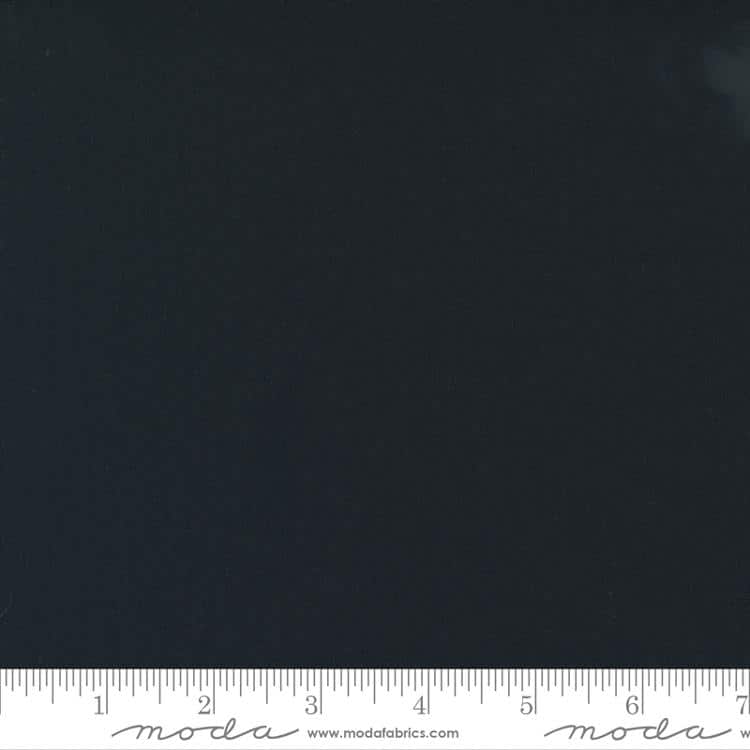(SOLD PER BOLT) Bella Solid Black Moda Fabrics MD 9900 99-FB