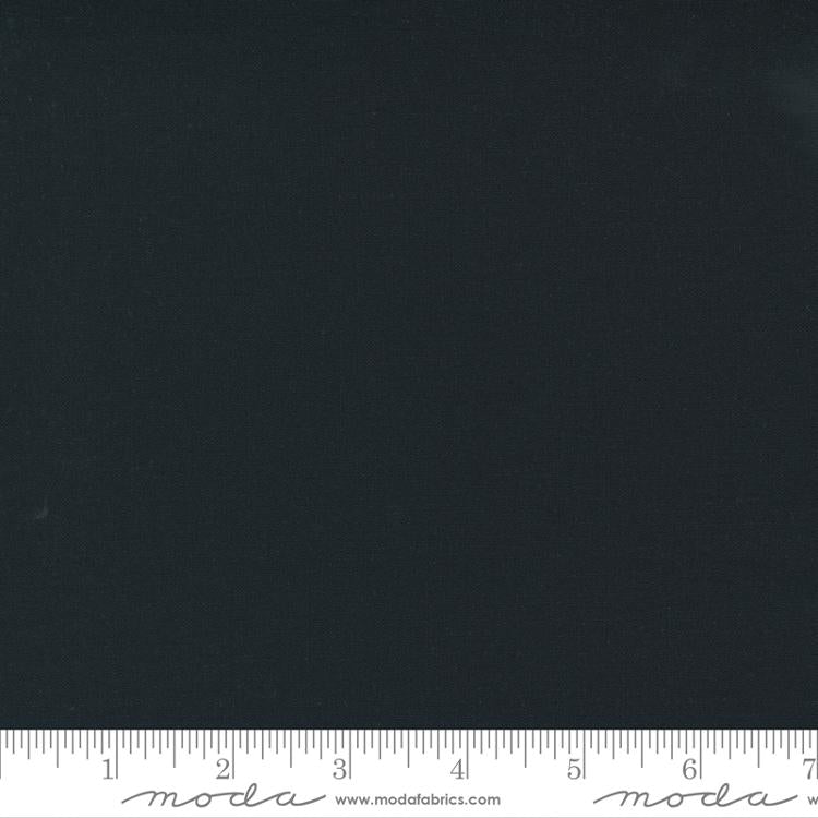Bella Solids 108'' Wide back Black Moda Cotton Fabric MD-11082-99