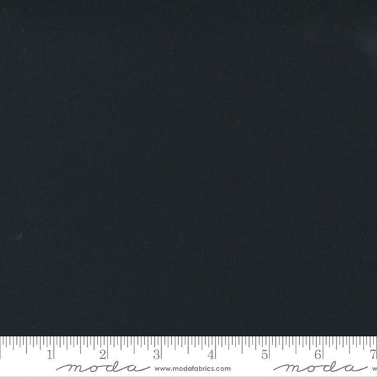 Bella Solids 108'' Wide back Black Moda Cotton Fabric MD-11082-99