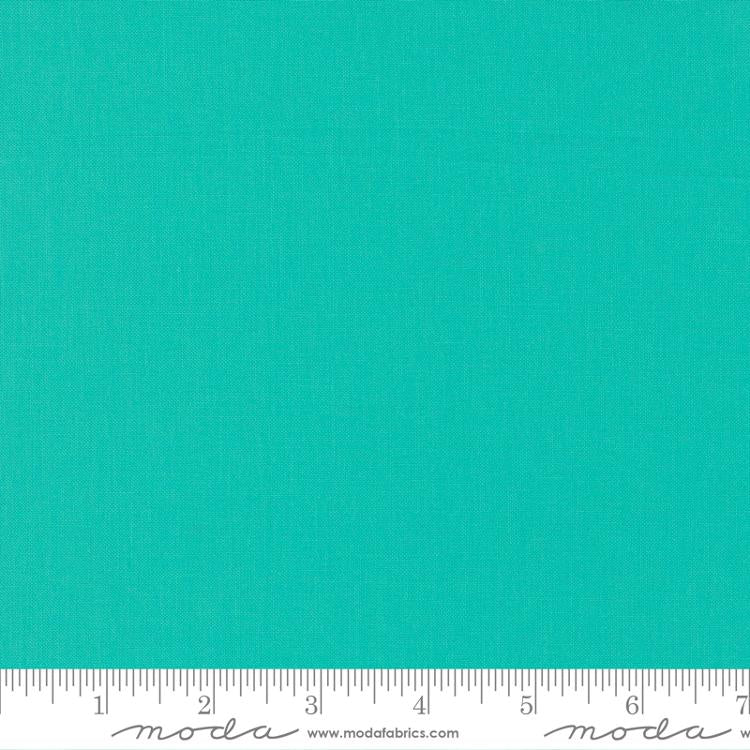 Bella Solids Peacock Moda Cotton Fabric MD-9900-216