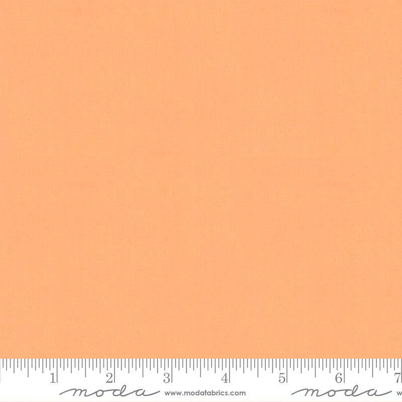Bella Solids 2025 Apricot Peach Moda Cotton Fabric MD-9900-479
