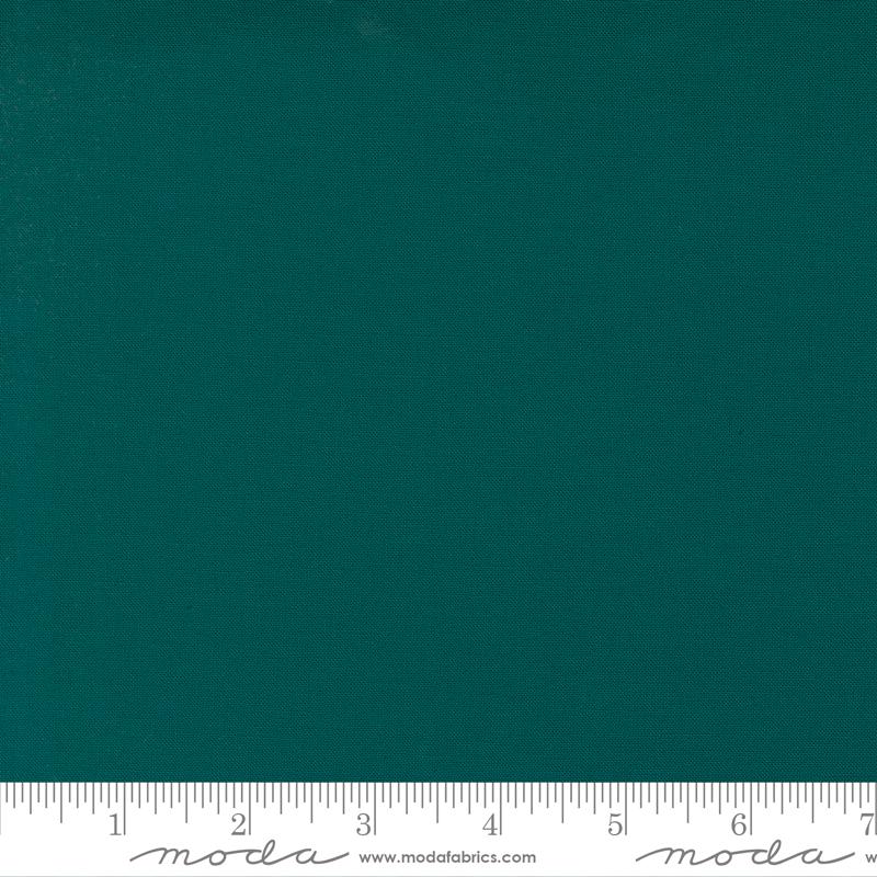 Bella Solids 2025 Meridian Teal Moda Cotton Fabric MD-9900-472
