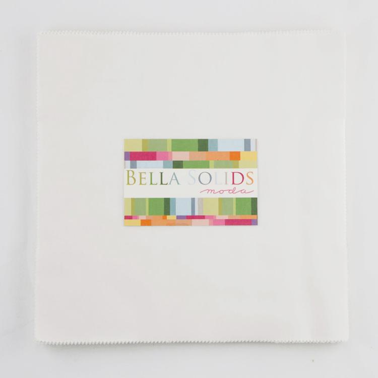 Bella Solids Feather 10" Squares Junior Layer Cake Moda Cotton Fabric MD-9900JLC-127