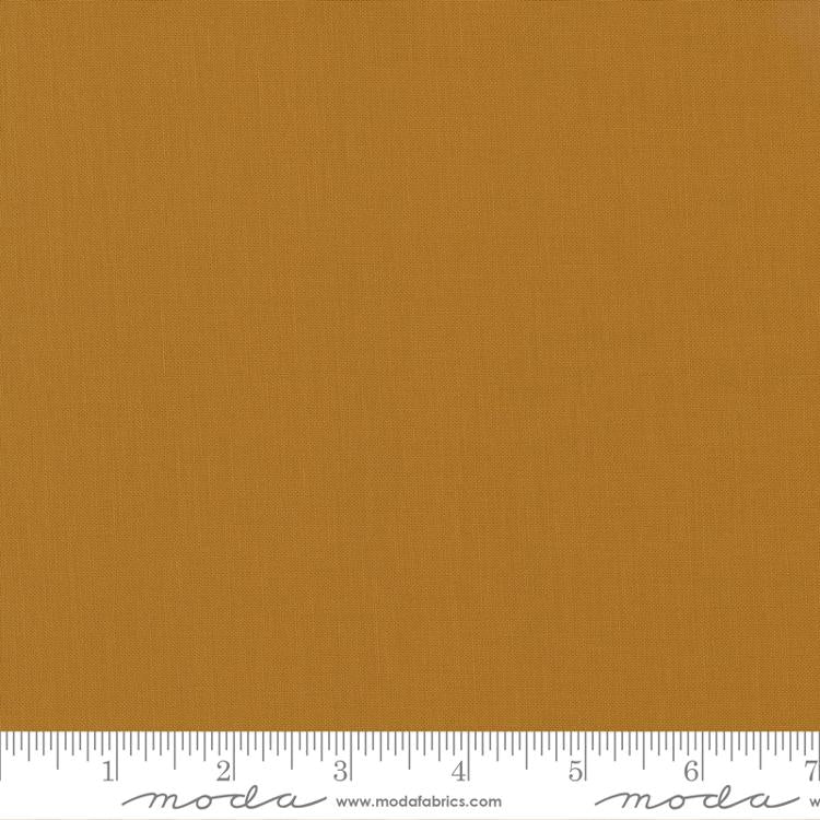 Bella Solids Caramel Brown Moda Cotton Fabric MD-9900-406