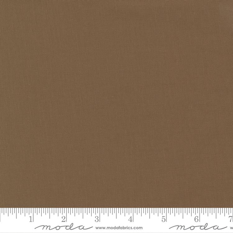 Bella Solids Cocoa Brown Moda Cotton Fabric MD-9900-180