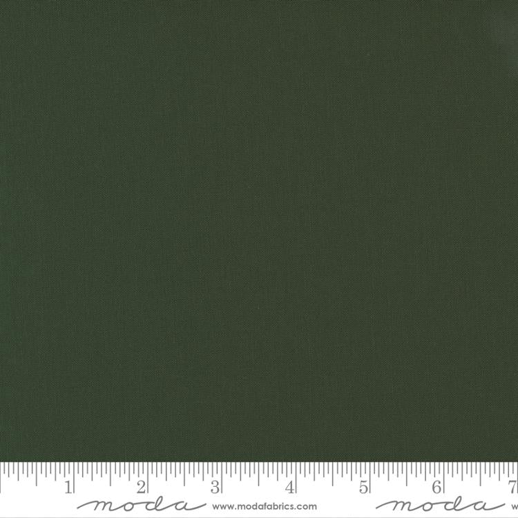 Bella Solids Pine Green Moda Cotton Fabric MD-9900-43