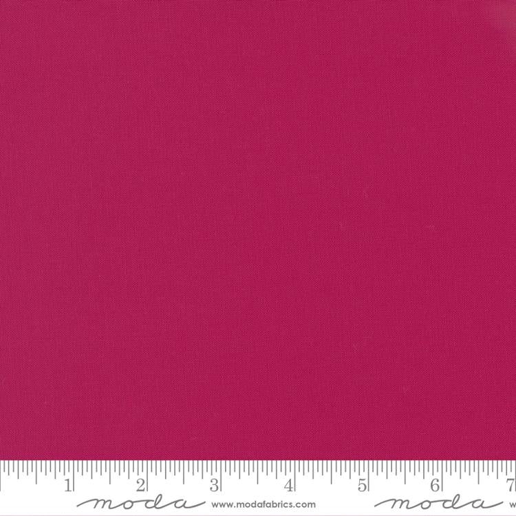 Bella Solids Pomegranate Pink Moda Cotton Fabric MD-9900-386