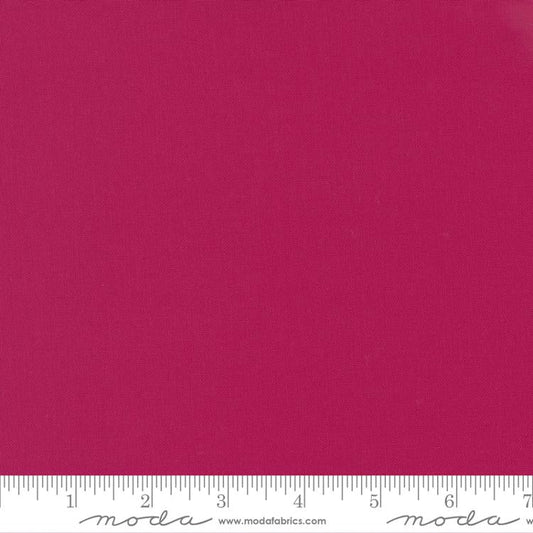 Bella Solids Pomegranate Pink Moda Cotton Fabric MD-9900-386