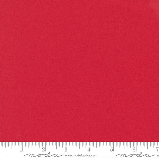 Bella Solids Scarlet Red Moda Cotton Fabric MD-9900-47