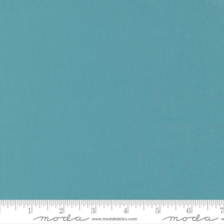 Bella Solids Teal Blue Moda Cotton Fabric MD-9900-87