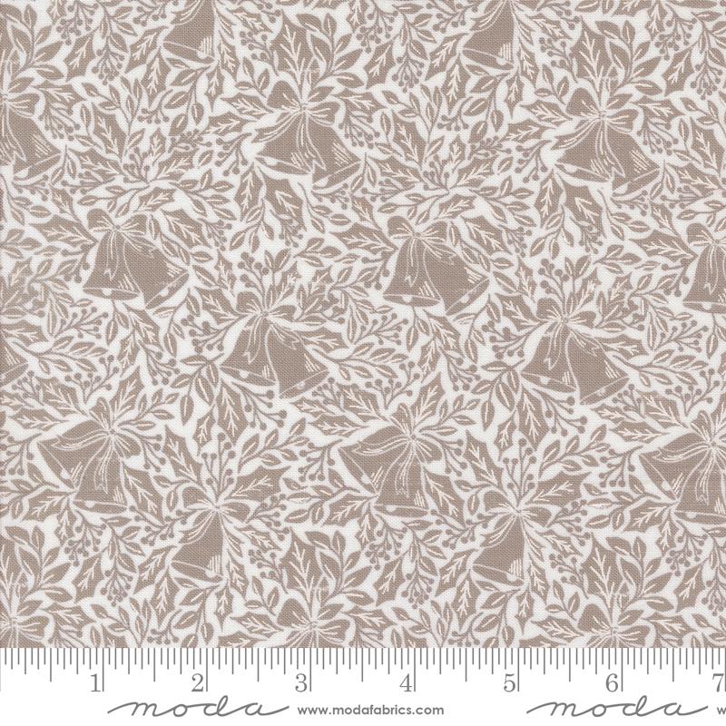 Berry and Pine Bell Song Blenders Snow Grey Lella Boutique Moda Cotton Fabric MD-5242-11
