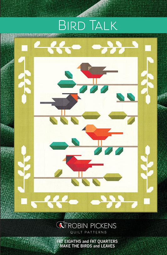 Bird Talk Quilt Pattern Robin Pickens RPQP-BT128